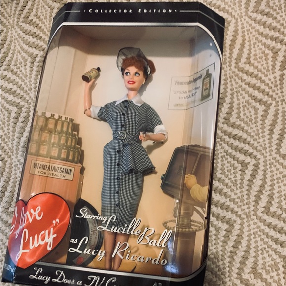 i love lucy collector's edition barbie